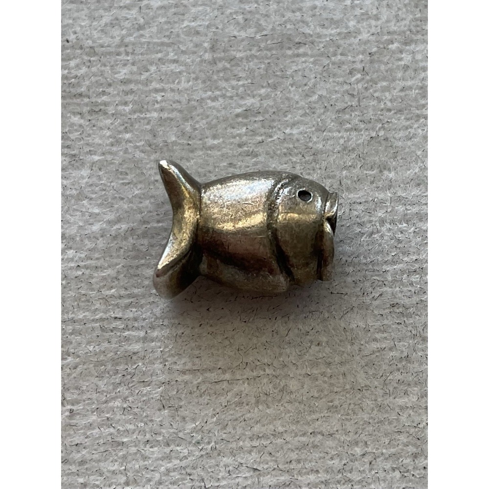 Pandora Sideway Open Mouth Fish Charm ALE 925 Sterling Silver
